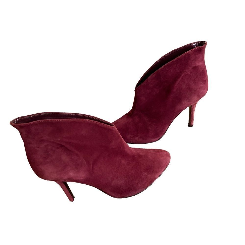 Vince Camuto Caden Booties, Dark Garnet Size 7.5